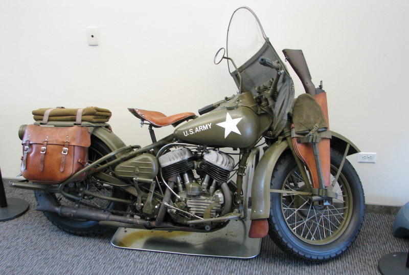 Streets Of Denver US Army Harley Davidson WLA model 45 