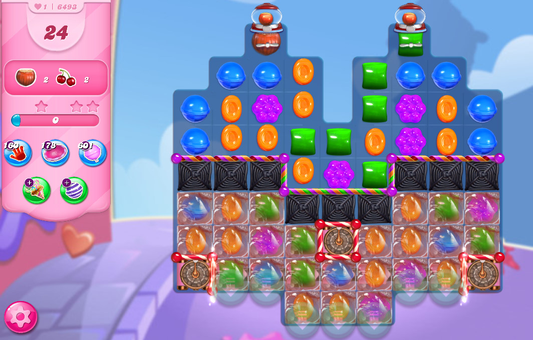 Candy Crush Saga level 6493