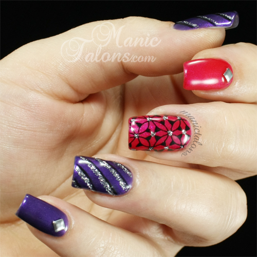 34+ Dark Purple Nail Designs | Acrylic Nail Art 2023 | Purple nails, Violet  nails, Purple nail designs