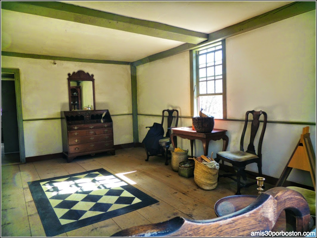 Interior de la Hartwell Tavern, Lincoln