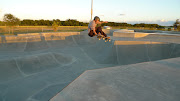 Cocoa Beach Skatepark. Damn I skate more here than I do at home must be . (stalefish)