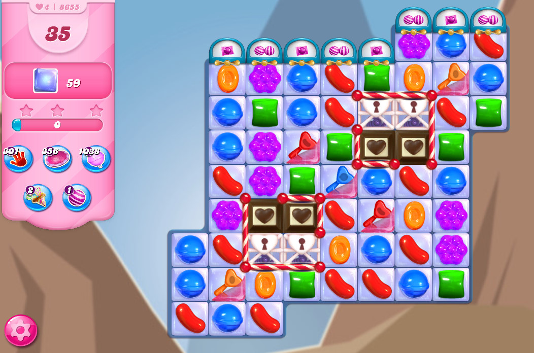 Candy Crush Saga level 8655