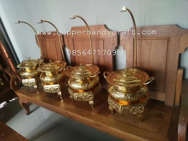 Jual Produk pemanas Tembaga terbaru 2022 - Chafingdish custom Tembaga - Pemanas Tembaga Desain Sesuai Permintaan  -