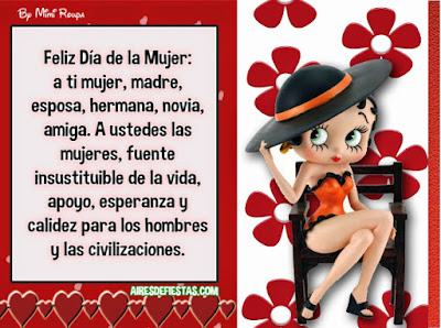 Imágenes con Betty Boop día internacional de la mujer