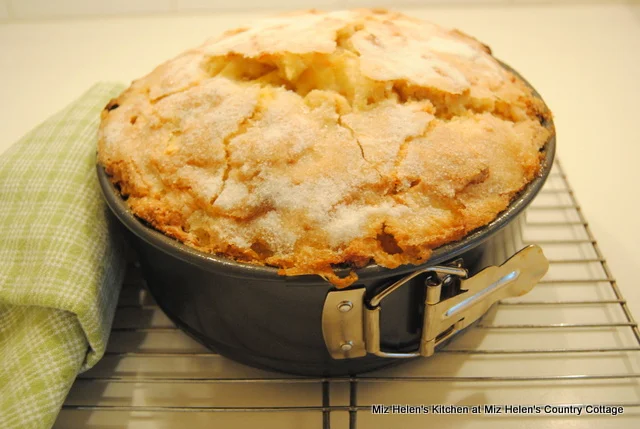 Irish Apple Cake at Miz Helen's Country Cottage