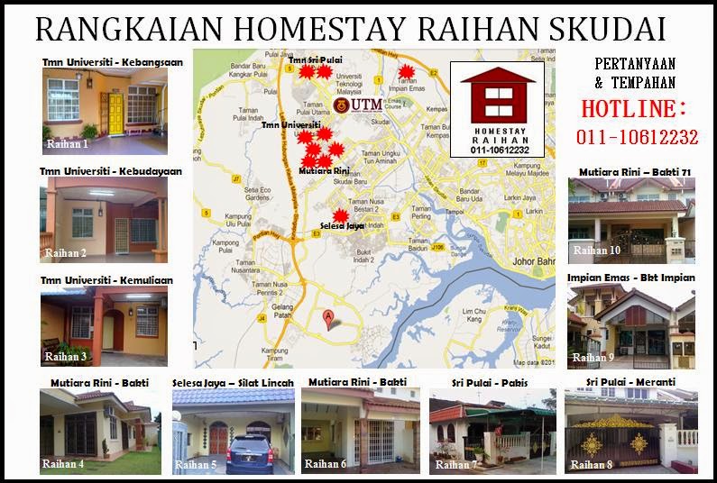 HOMESTAY RAIHAN SKUDAI (011-10612232)