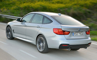 Much larger than a conventional ¨ 3 Series, GT introduces ¨ especially a hatchback ...