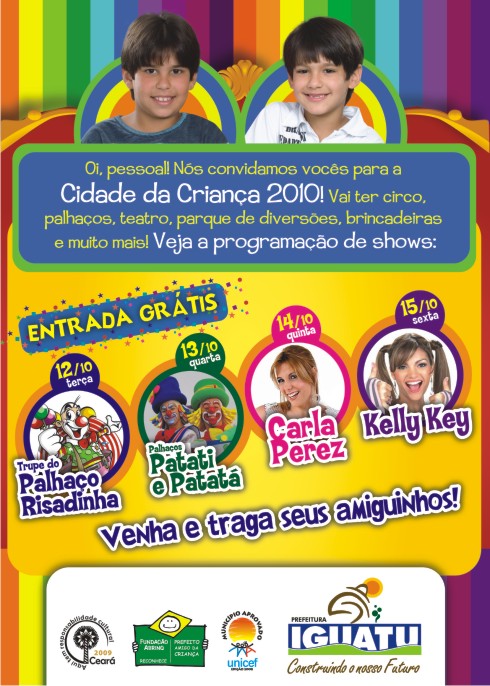 Carla Perez e Kelly Key animam a Semana da Criança em Iguatu