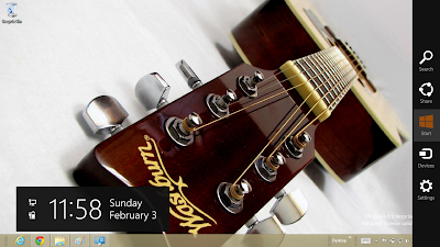 Acoustic Guitar Theme For Windows 8