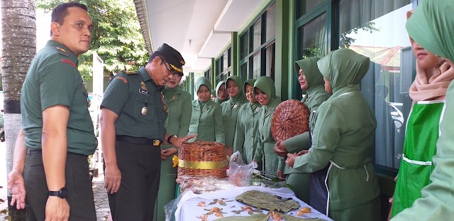 Tim Penilai Lomba Binter Akui Hasil Kerajinan Persit Kodim Depok