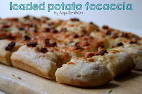 Stone baked Loaded Potato Focaccia by Anyonita Nibbles