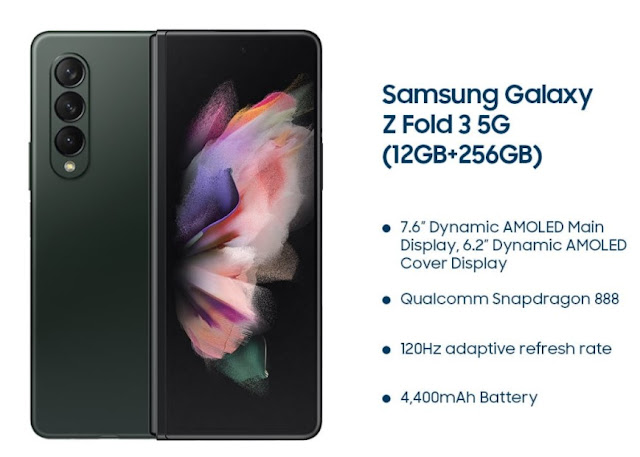 Samsung Galaxy Z Fold 3 vs Apple iPhone 12 Pro Max