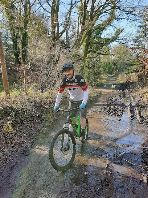 John on his Marin @ Beamish