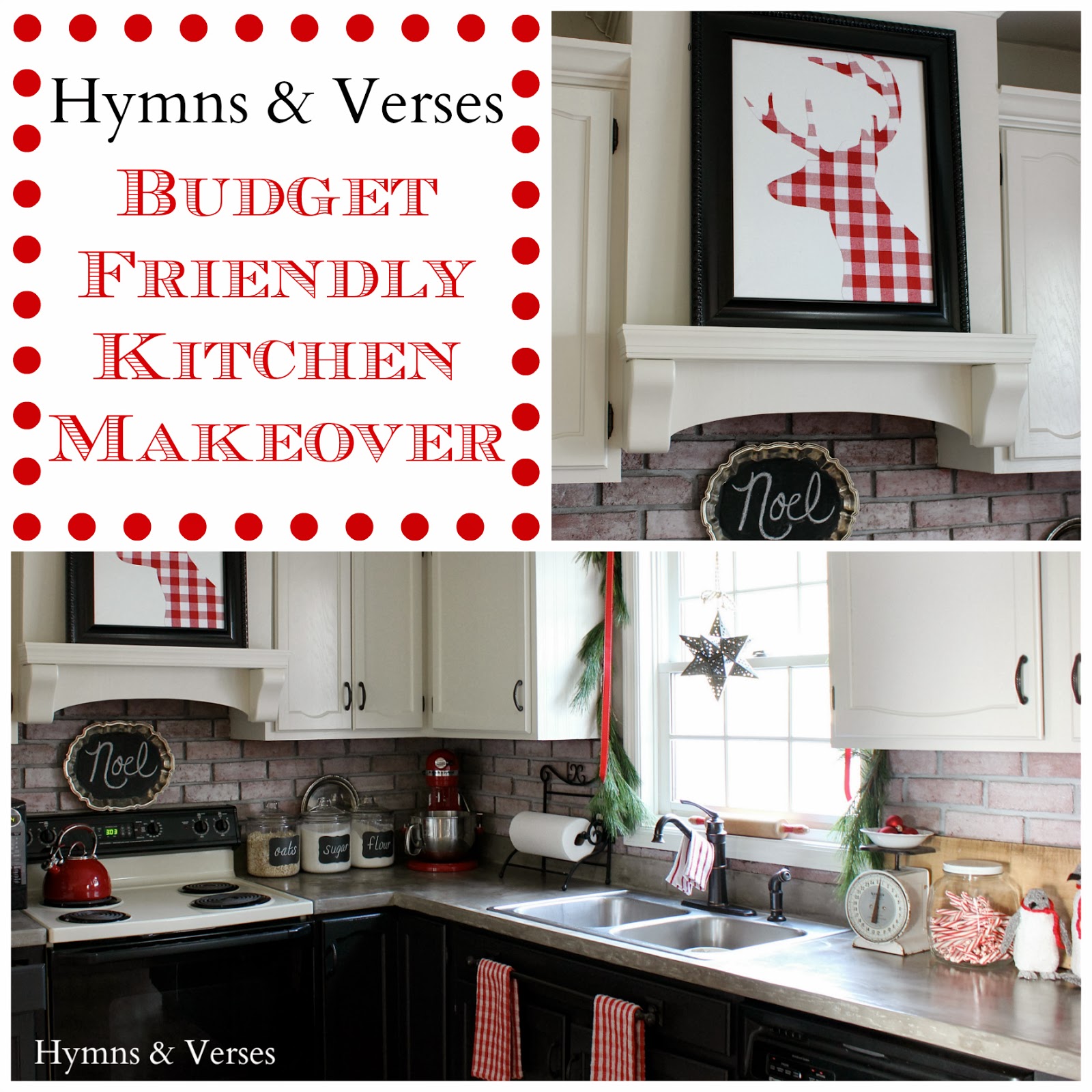 Our DIY Kitchen Makeover | Hymns and Verses