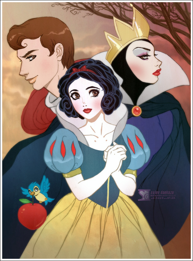 Snow White Drawings 6