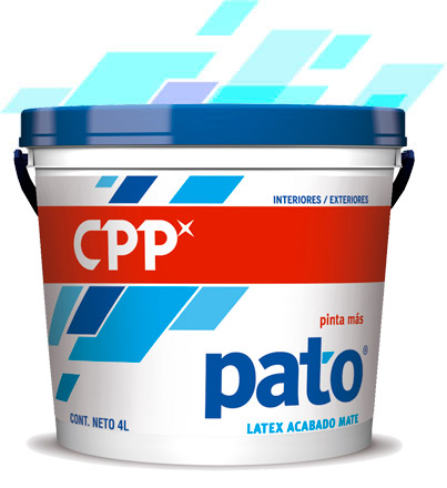 TODO PINTURAS INDUSTRIALES Y DECORATIVAS: LATEX PATO CPPQ