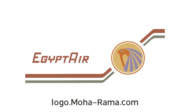 لوجو مصر للطيران الشكل القديم