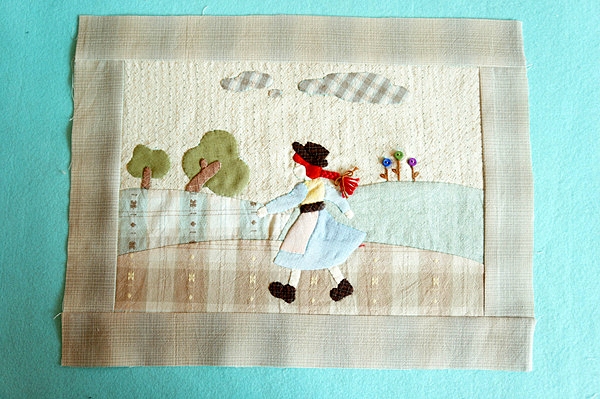 Applique Bag Japanese Patchwork Quilt Tutorial. Step-by-step Photo-instructions DIY.