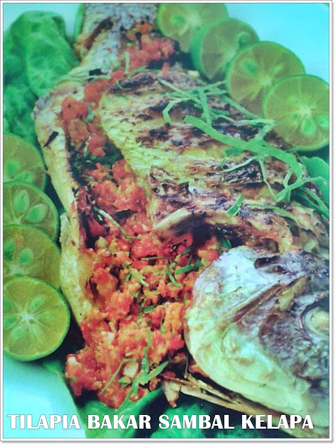 Mdm_Mawar: Ikan Tilapia Bakar Sambal Kelapa