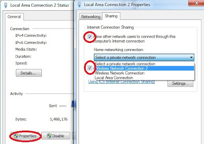 cara membuat wireless tanpa software