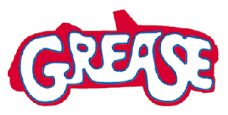 a �Grease� logo cardboard