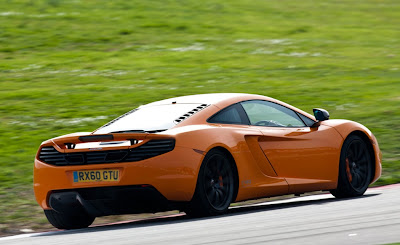 2012 McLaren MP4-12C Rear Side View