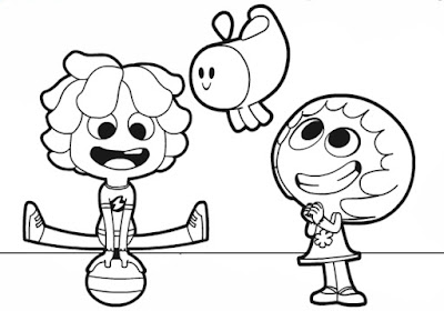 Desenhos para colorir dos Jelly Jamm – Imagens para pintar e imprimir