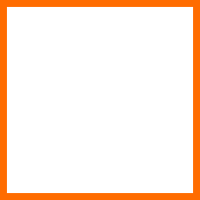 Orange empty square