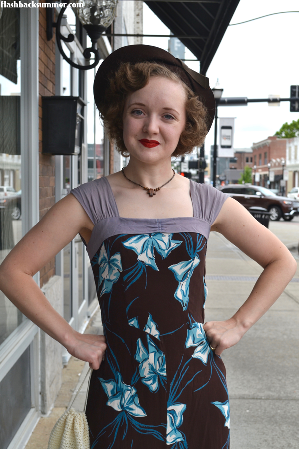 Flashback Summer: 1930s Fixer Upper - make do and mend dress