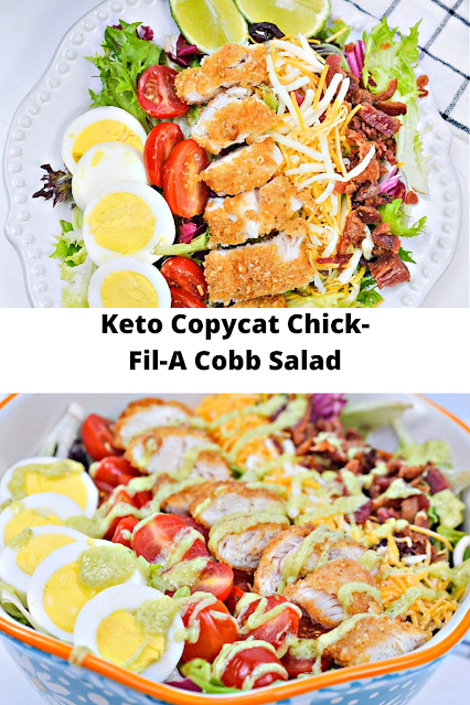 Keto Copycat Chick-Fil-A Cobb Salad