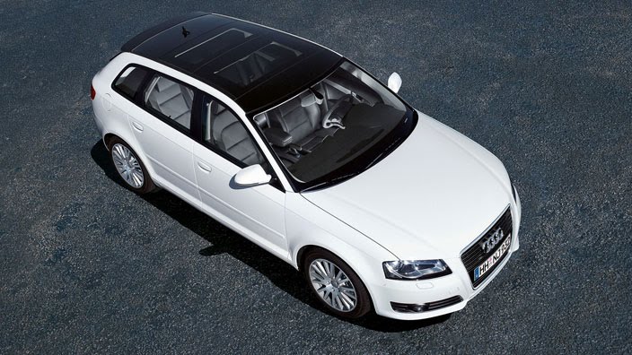 Audi A3 Sportback White. este Audi A3 Sportback.