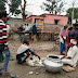 कोरोना वायरस के खौफ के बीच खुली जगह पर मांस-मछली की धड़ल्ले से बिक्री से लोगों को आपत्ति 