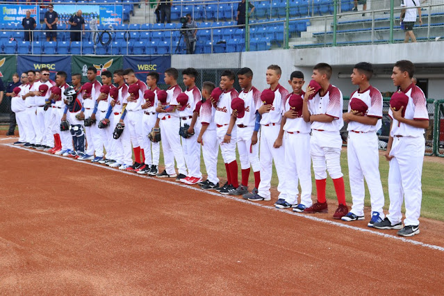 SUB-15 DE BEISBOL SUMÓ SU PRIMER LAURO DEL PREMUNDIAL EN VALENCIA