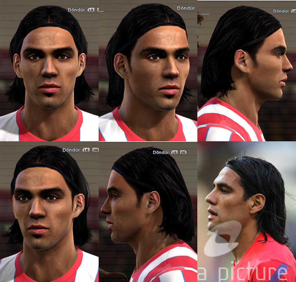 Radamel Falcão Face - PES 2012