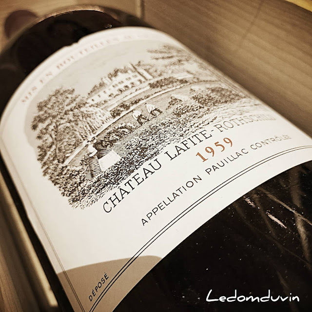Château Lafite 1959 (3L) by and for ©LeDomduVin 2021