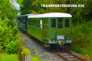 TC-52 preservado en orden de marcha en el Museo Vasco del Ferrocarril de Euskotren