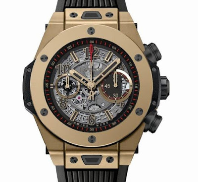 Hublot Big Bang Unico Full Magic Gold replique