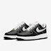Sepatu Sneakers Nike Sportswear Air Force 1 07 Black White Black Sail DA8478001