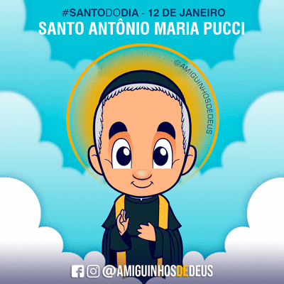 Santo Antônio Maria Pucci desenho