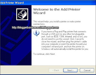 Cara Sharing Printer Pada Windows XP