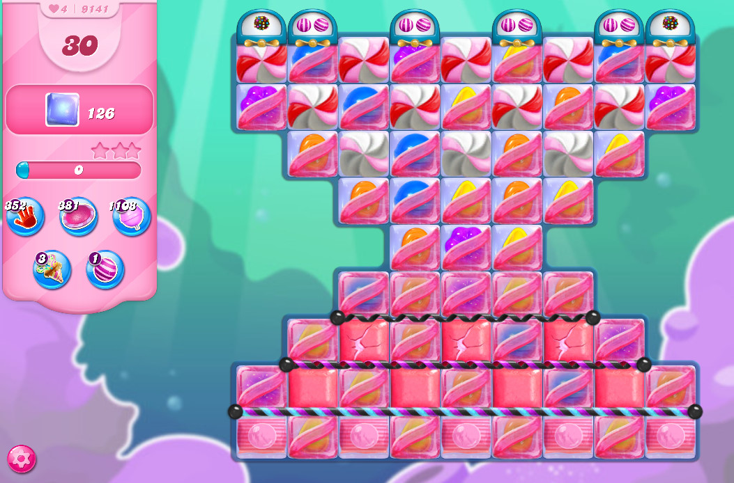 Candy Crush Saga level 9141