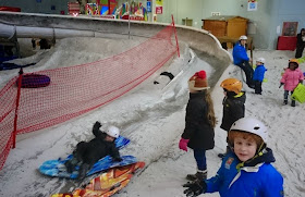 Snow Play luge for over 6 year olds at Chill Factore in Manchester 
