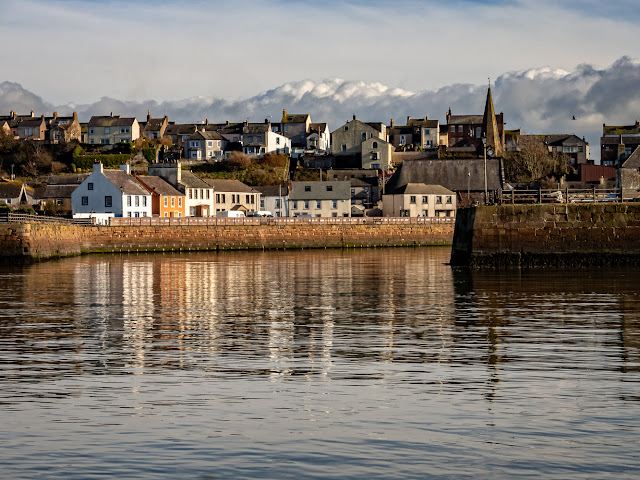 Photo of Maryport taken on our way out onto the Solway Firth on Tuesday