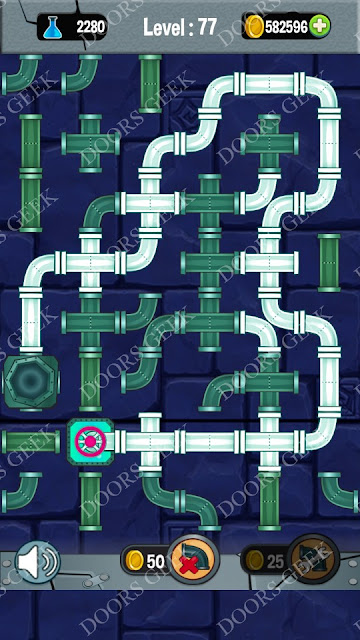  Plumber 3: Plumber Pipes Connect Level 77 Solution, Cheats, Walkthrough for android, iphone, ipad and ipod