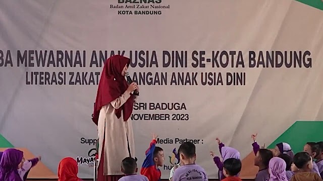  Hari Pahlawan, Baznas Kota Bandung gelar Edukasi Literasi Zakat Anak Usia Dini 