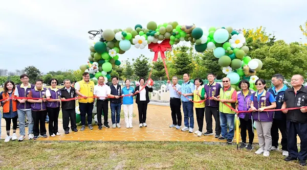 ▲彰化縣打造第4座寵物公園社頭花木公園於今日啟用。（記者林明佑翻攝）