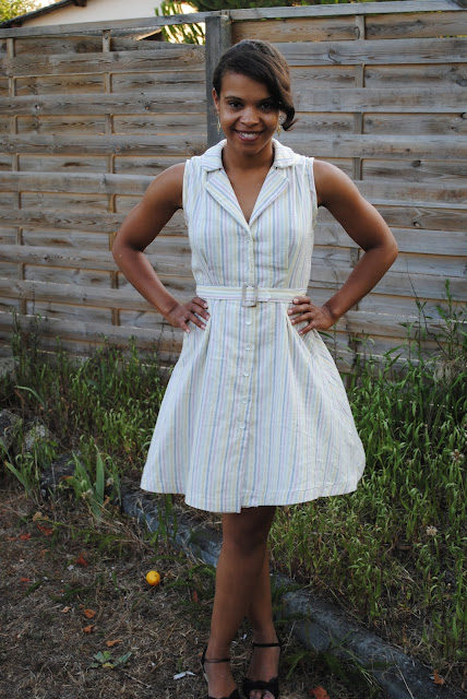 Sew over it vintage shirt dress