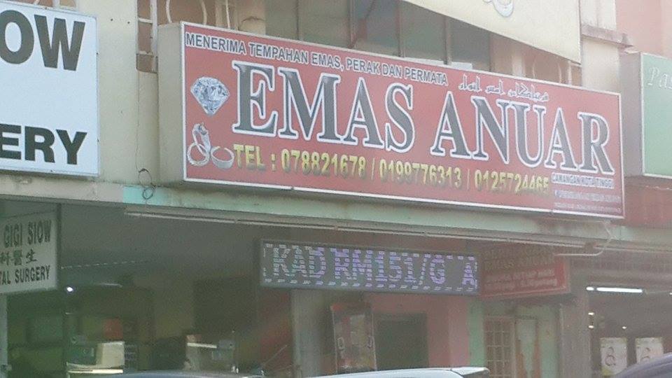 Ini kisahnya : Emas Murah Di Kota Tinggi