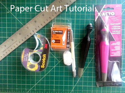 Tools for Paper Cut art