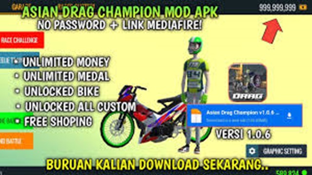 Asian Drag Champion Mod Apk